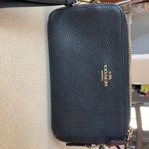 Coach Kira Wallet with hand strap.  7 1/2 x 4 1/2